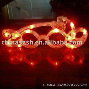 led flashing sunglasses